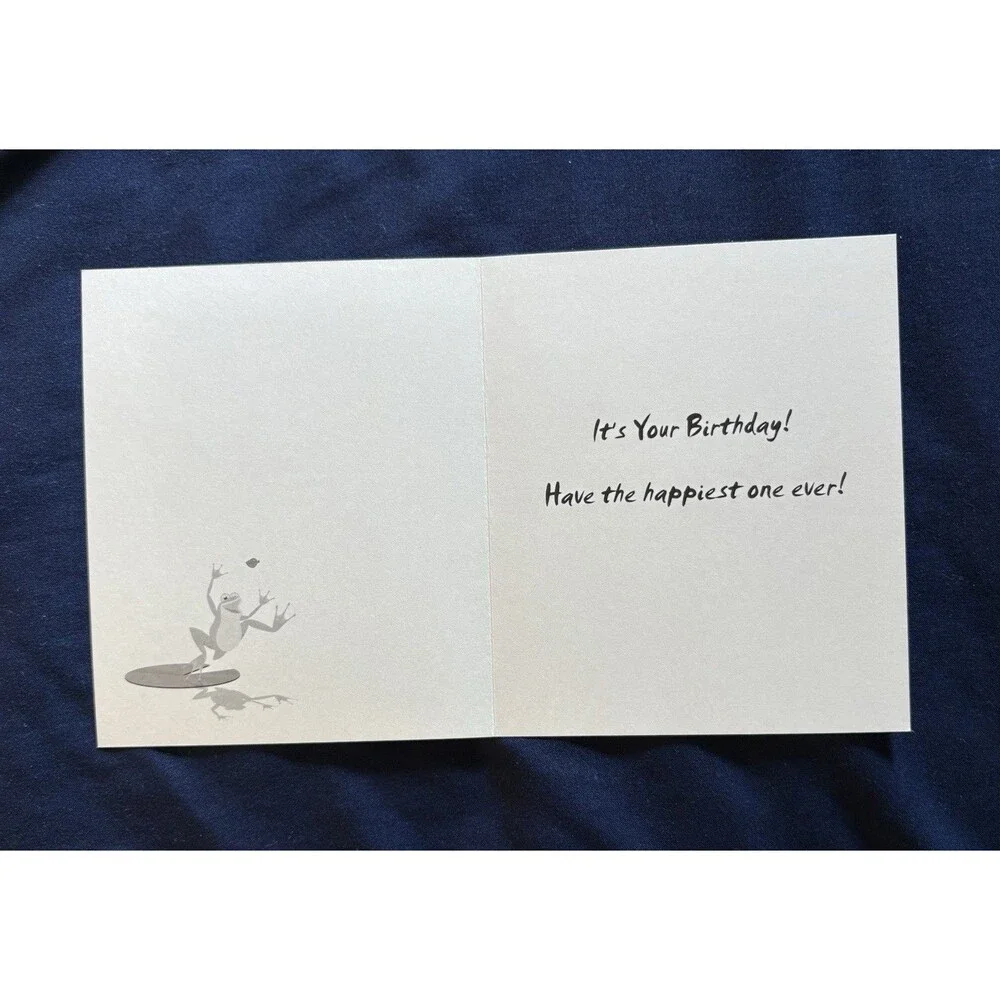 Birthday Card with White Envelope | Frog design By Habitat